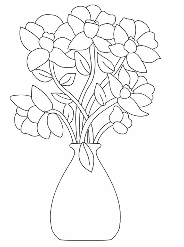 Lọ hoa mai trang trí ngày tết