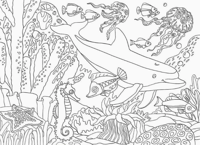 Lợi ích khi cho bé vẽ tranh tô màu phong cảnh phát triển toàn diện