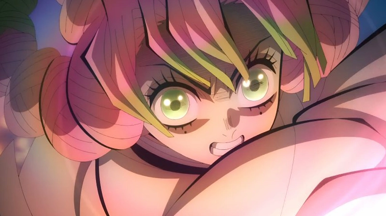 Luyến trụ mitsuri kanroji phô diễn thần thái cuốn hút