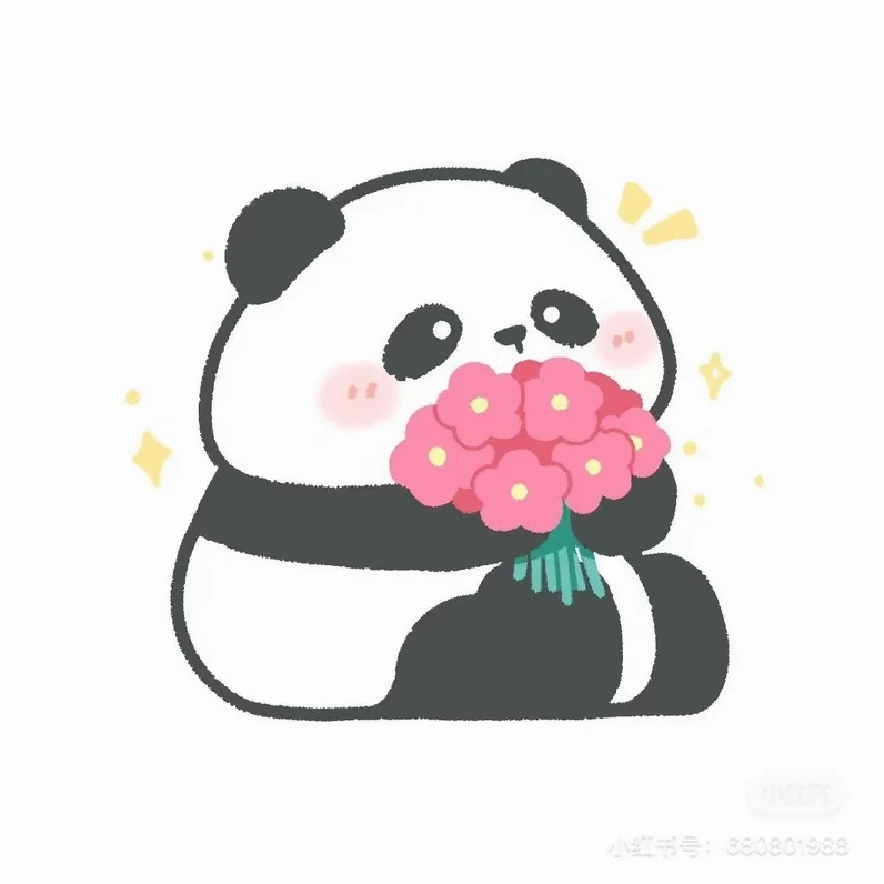 Mê mẩn trước vẻ đáng yêu của chibi gấu trúc cute