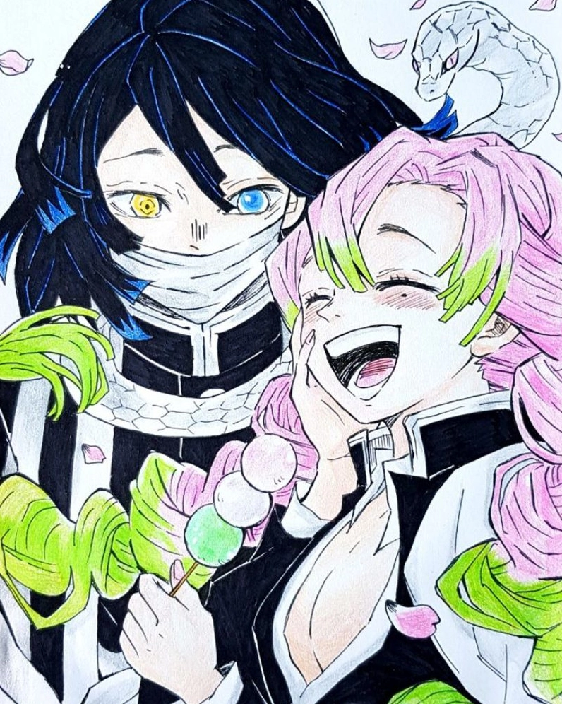 Mitsuri anime đối đầu với Thượng Huyền Quỷ