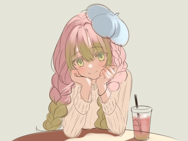 Mitsuri anime mỉm cười chiến thắng đầy kiêu hãnh