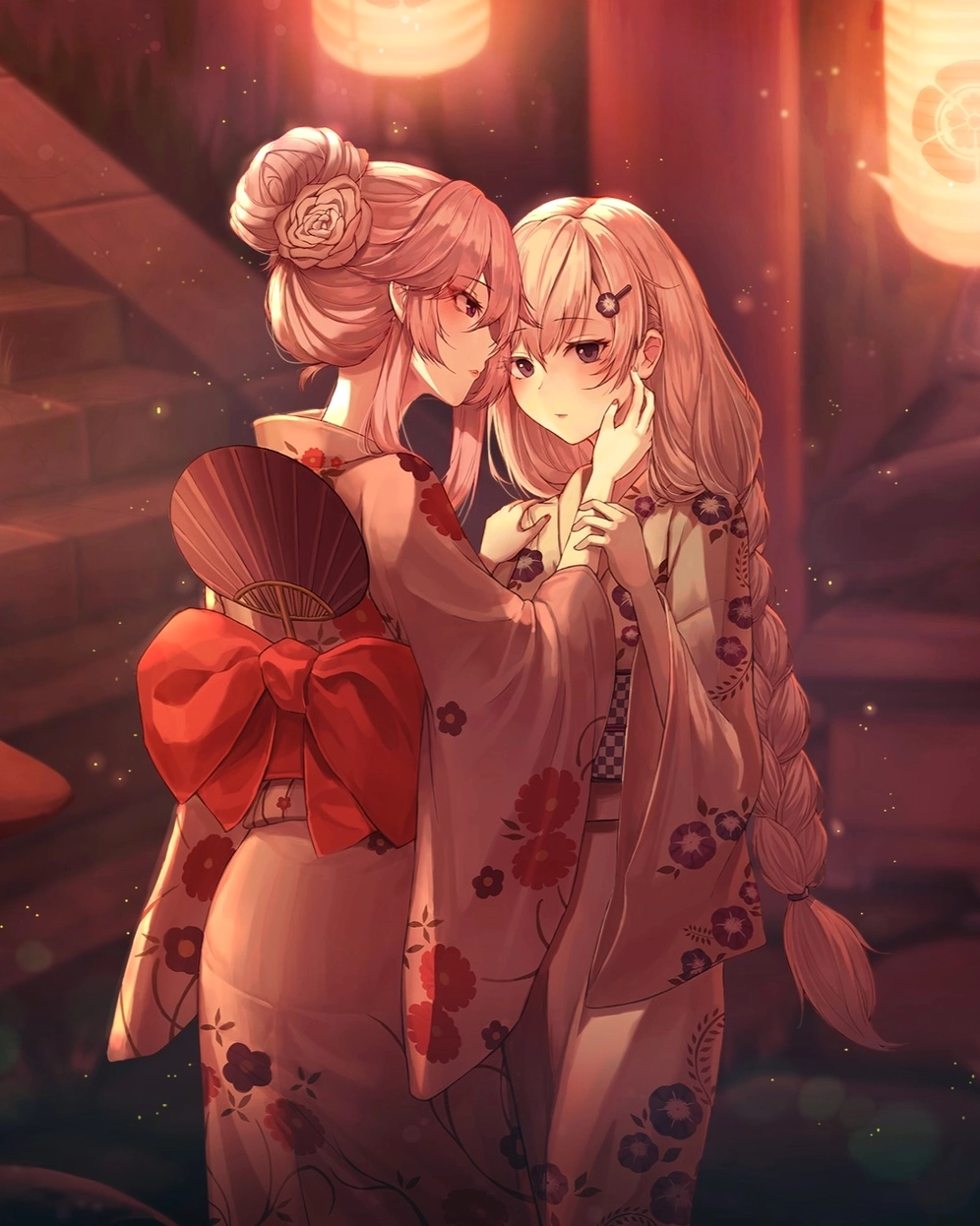 Mối tình ảnh anime bách hợp cổ trang lãng mạn bi thương