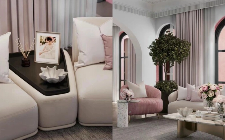 Một góc không gian sống hiện tại của Á hậu Phương Nhi