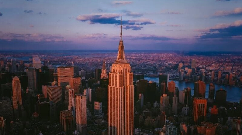 Một góc nhìn khác lạ về tòa nhà Empire State từ xa