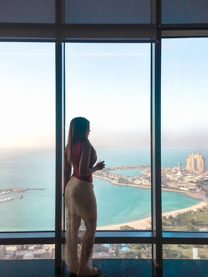 Một góc nhìn khác tại đài quan sát tháp Etihad