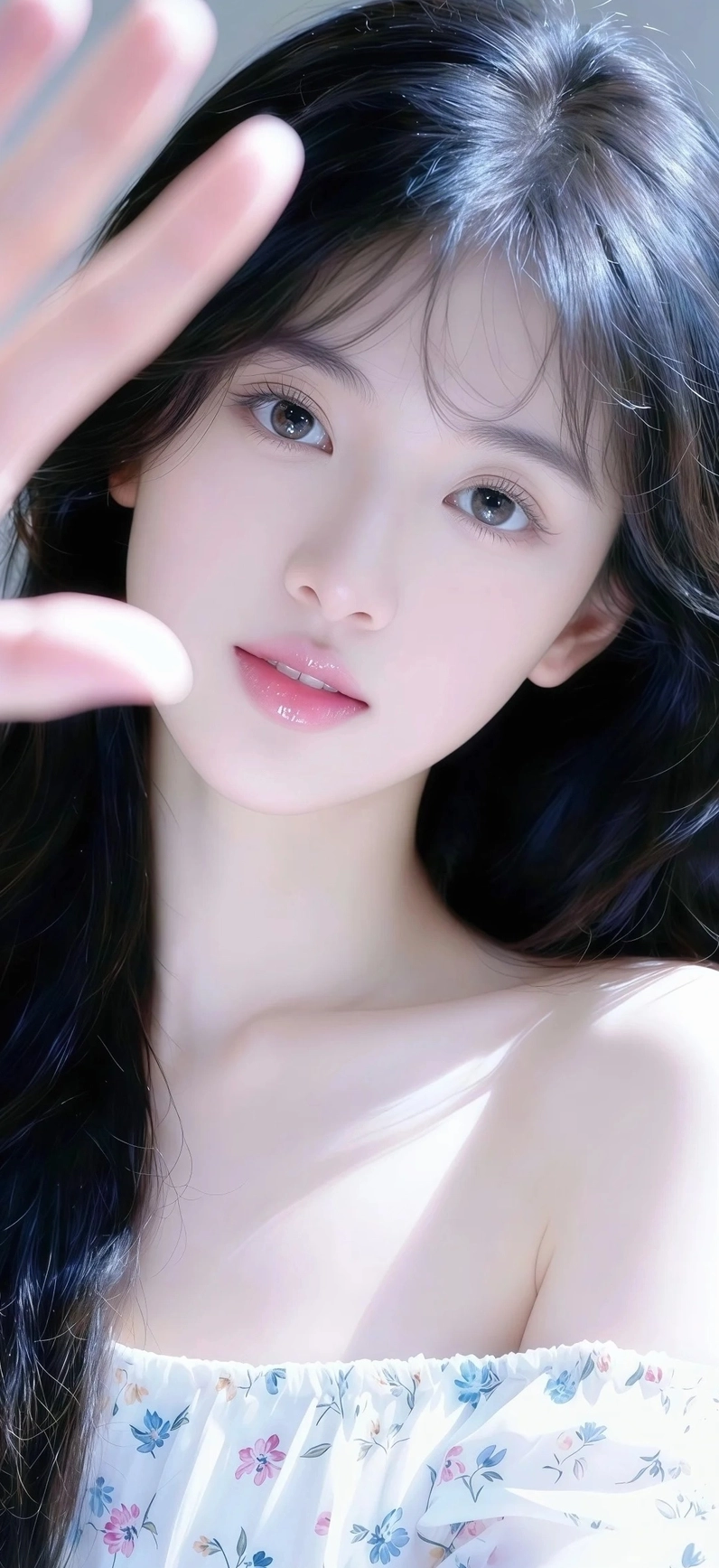 Một tấm hình cute lạc lối của girl xinh xứ Hoa