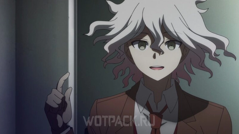 Nagito Komaeda với nụ cười khó đoán