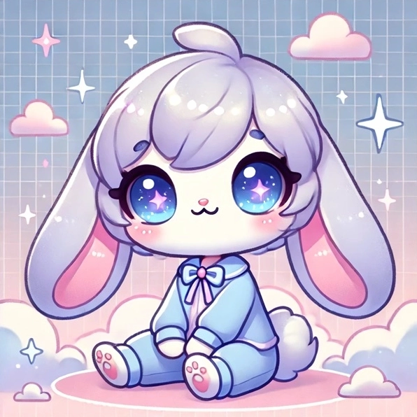 Ngắm nhìn anime thỏ cute hình chibi dễ thương đến tan chảy