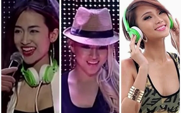 Nhan sắc rạng ngời khi tham gia chương trình The Remix