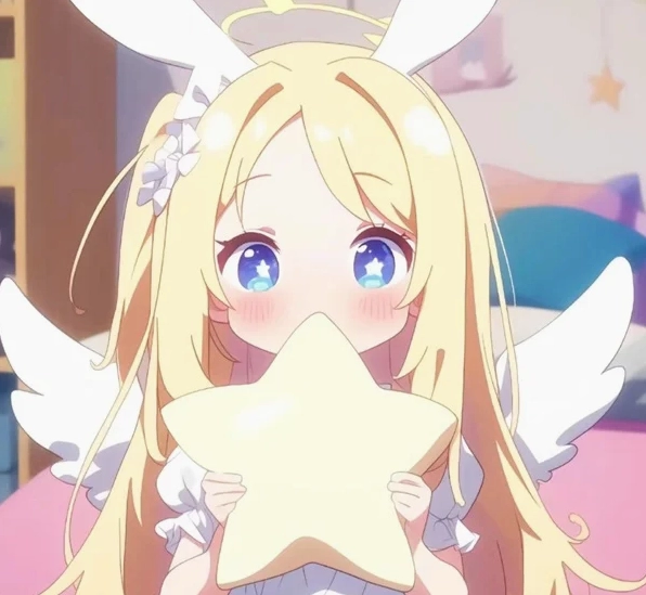 Nhân vật anime chibi đang nháy mắt tinh nghịch