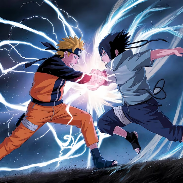 Nhân vật anime ninja tóc vàng nổi tiếng