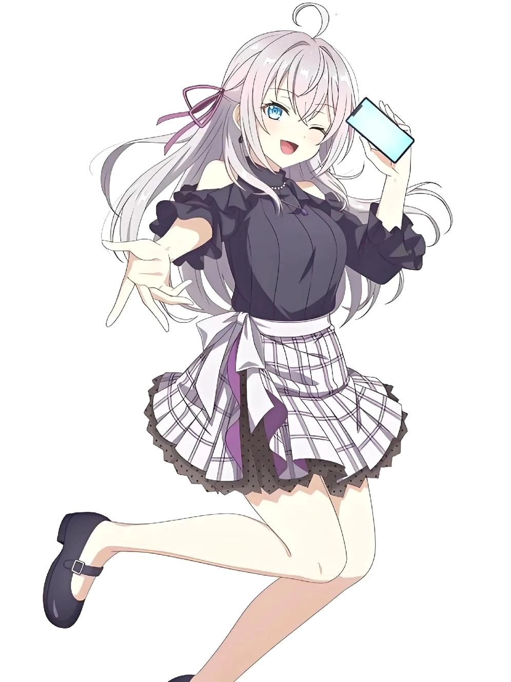 Nhân vật anime nữ tỏa sáng với thần thái tự tin