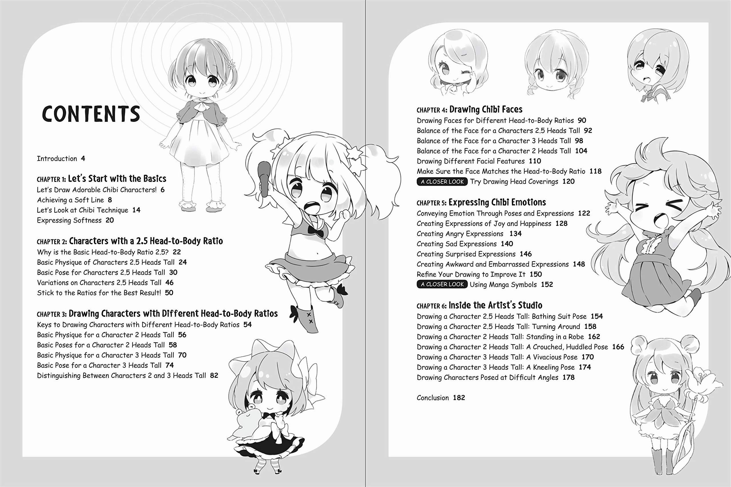 Nhân vật chibi đội mũ nồi xinh xắn lật sách siêu tốc