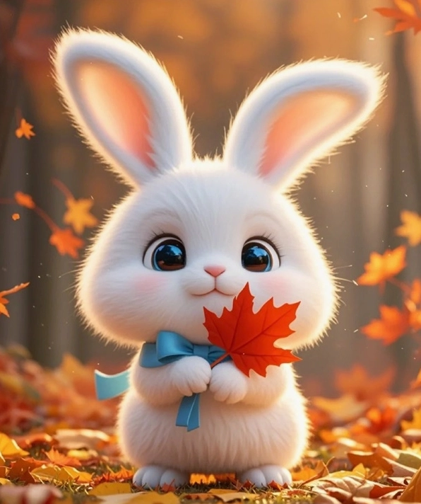 Những khoảnh khắc đáng yêu của chibi thỏ cute khiến ai cũng thích