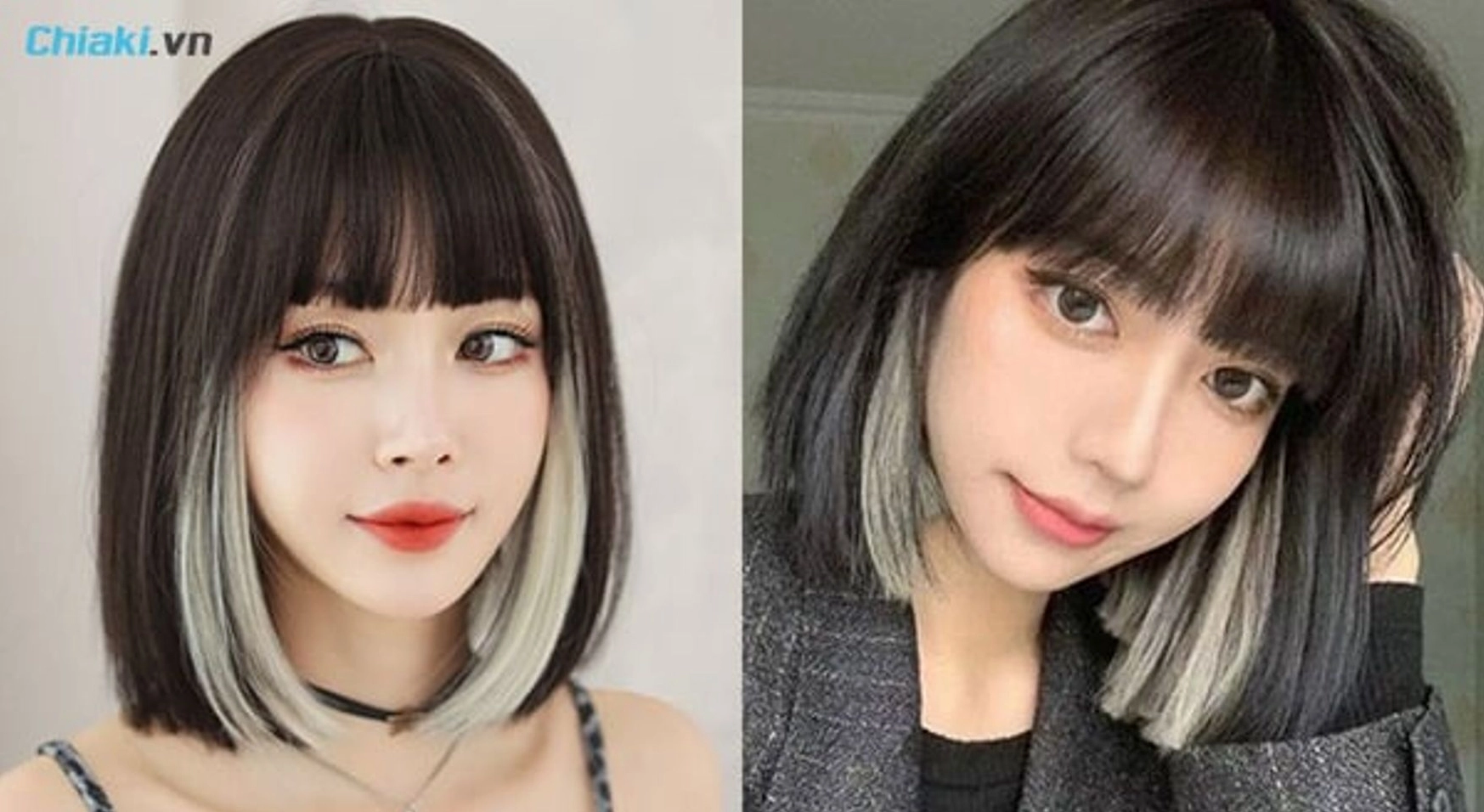 Nổi bật với những lọn tóc highlight màu sắc