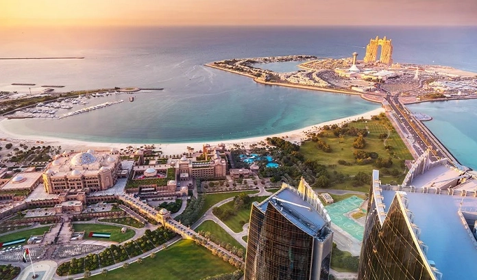 Nơi ngắm nhìn toàn cảnh Abu Dhabi từ đài quan sát tháp Etihad