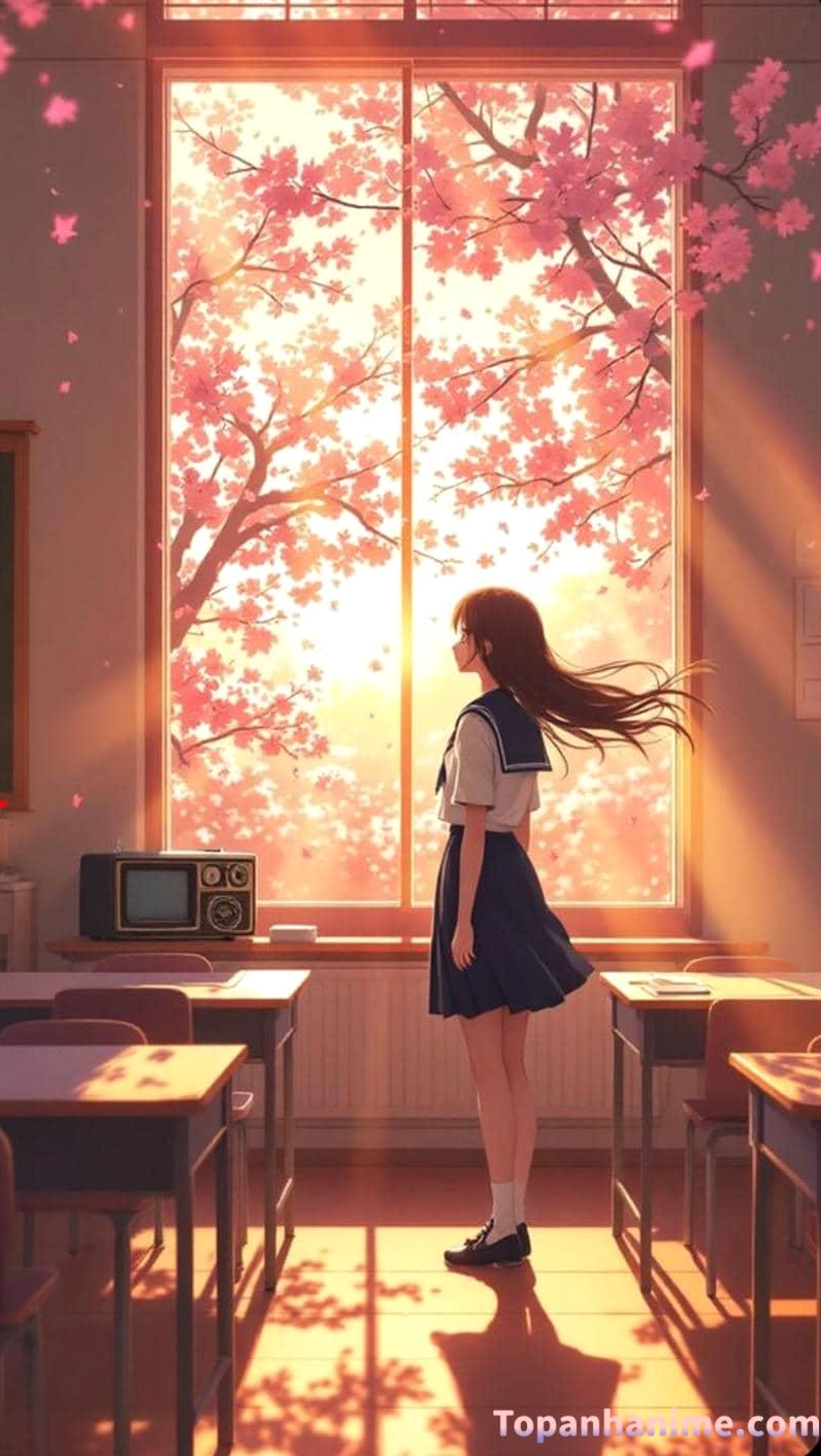 Nụ cười tươi tắn của nữ sinh khi nhận được điểm mười