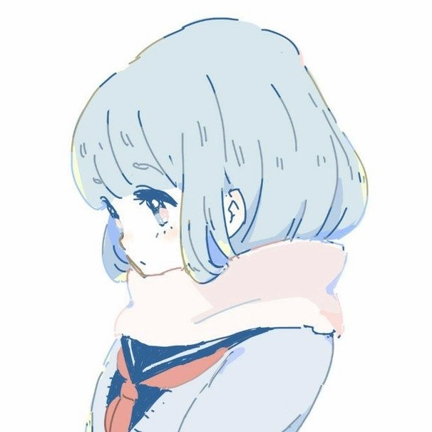 Nữ sinh anime biểu cảm lạnh nhạt đầy bí ẩn