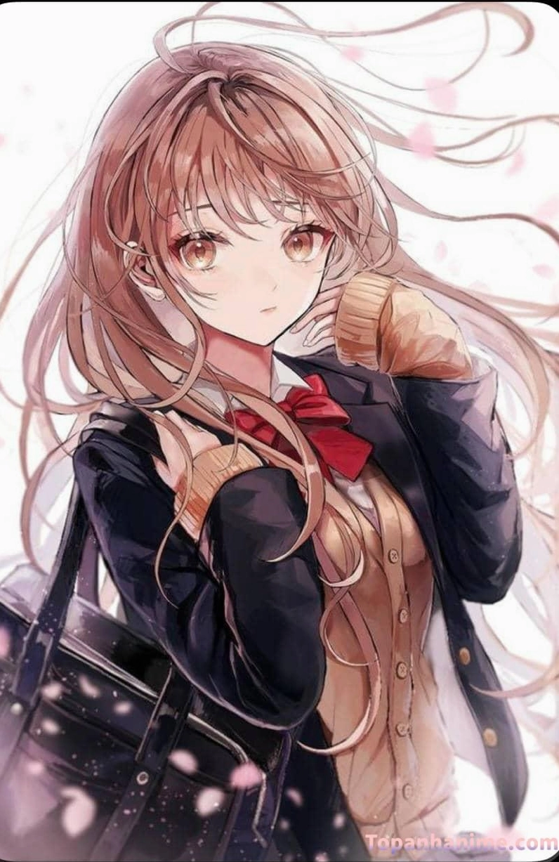 Nữ sinh anime mang vẻ đẹp thanh thuần trong bộ đồng phục thủy thủ