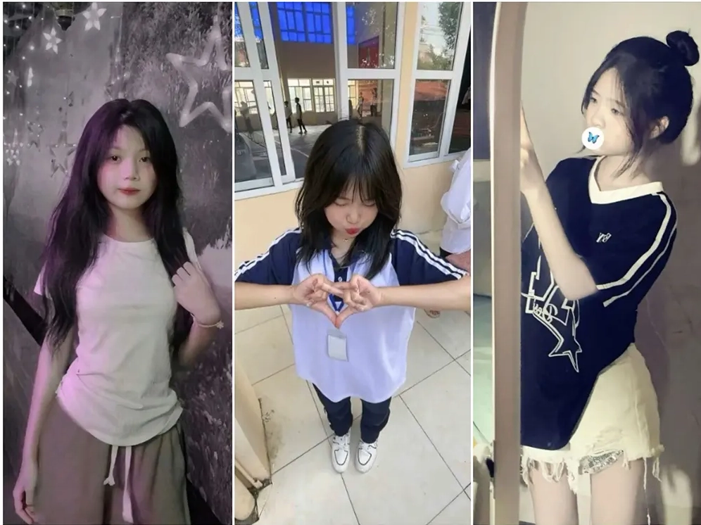 Nữ sinh lớp bảy sở hữu vẻ đẹp hồn nhiên đúng chuẩn tuổi học trò
