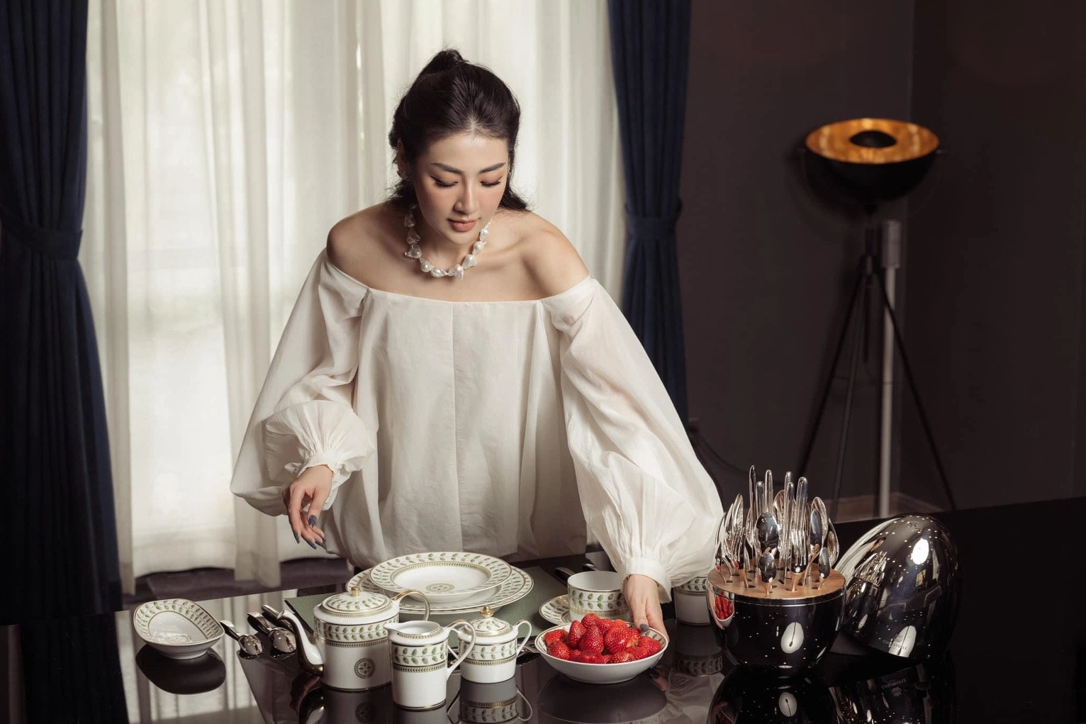 Phong cách quý cô sang chảnh