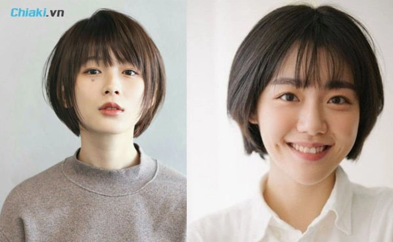 Phong cách tóc ngắn chuẩn Nhật Bản trong trẻo