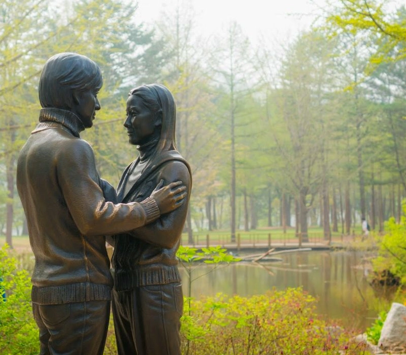 Phong cảnh lãng mạn của đảo Nami một điểm đến nổi tiếng khác tại Hàn Quốc