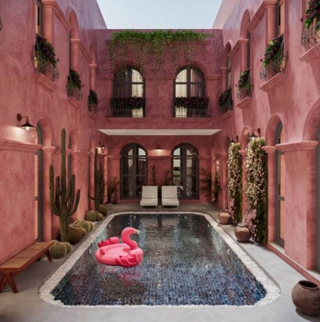 Phương Nhi khoe dáng xinh đẹp tại một không gian sang trọng