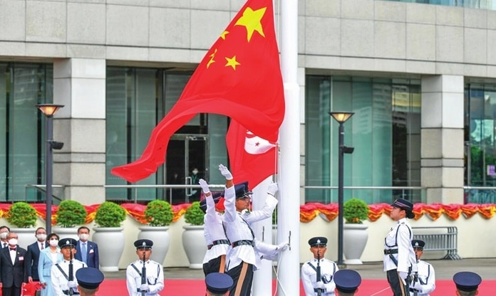 Quảng trường Bauhinia lộng lẫy và tràn đầy sức sống