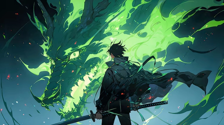 Rồng ma thuật vĩ đại trong thế giới hoạt hình