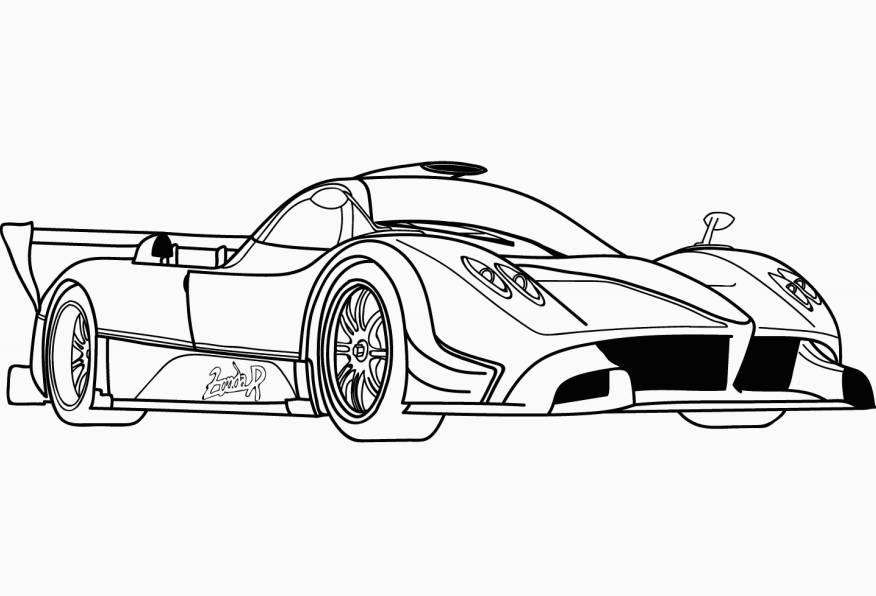 siêu xe pagani zonda r