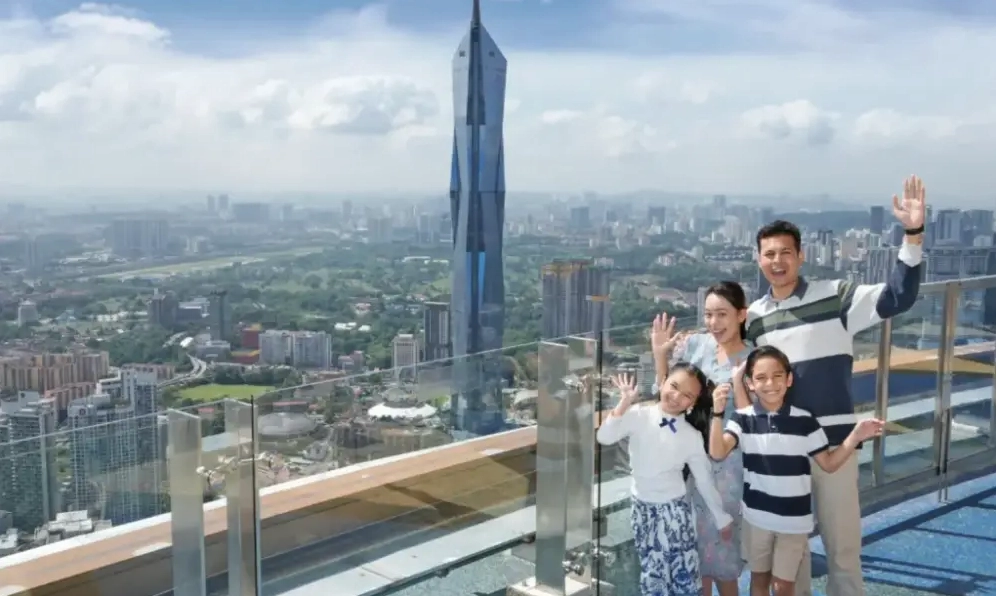 Sky deck trên không trung