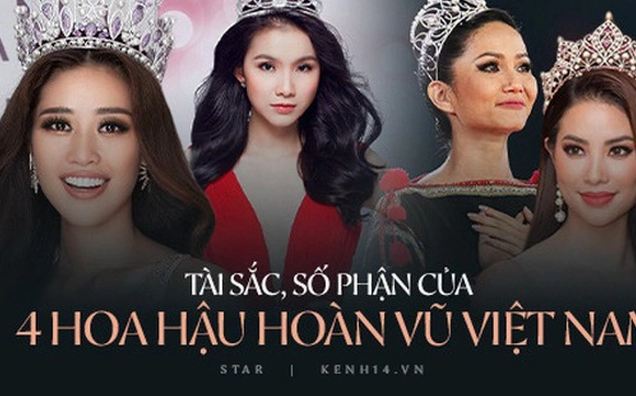 So kè nhan sắc của hoa hậu khánh vân cùng các người đẹp khác