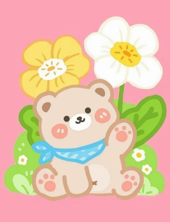 Sự dễ thương vô đối của chú gấu chibi cute khiến ai cũng thích mê