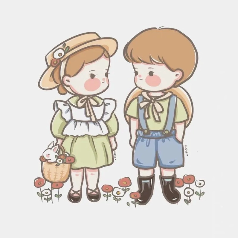 Sưu tầm ngay hình chibi cặp cực đáng yêu