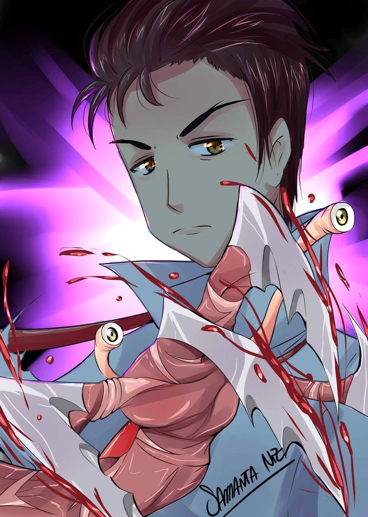 Tác phẩm nghệ thuật anime Parasyte the maxim