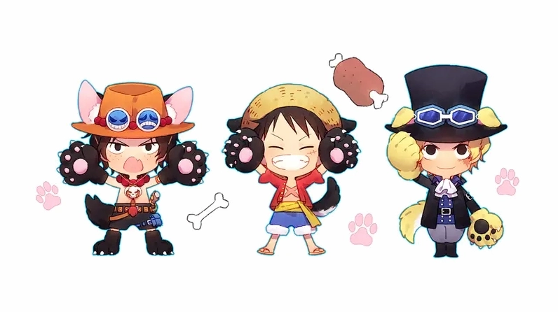 Tải bộ one piece chibi wallpaper 4k siêu nét