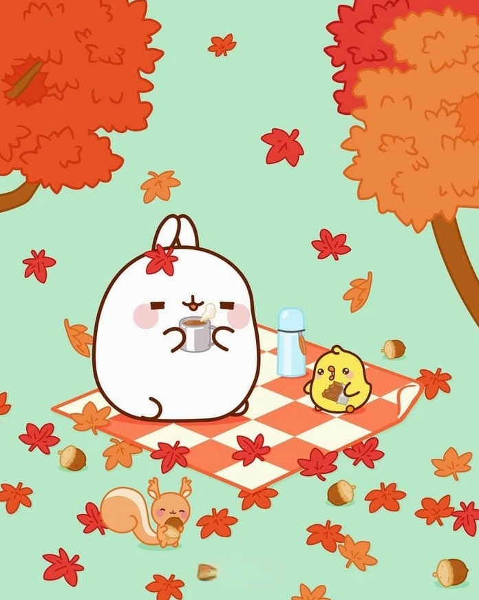 Tải ngay hình ảnh thỏ cute chibi với màu sắc đáng yêu