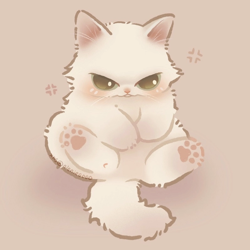 Tải về hình chibi mèo đáng yêu miễn phí