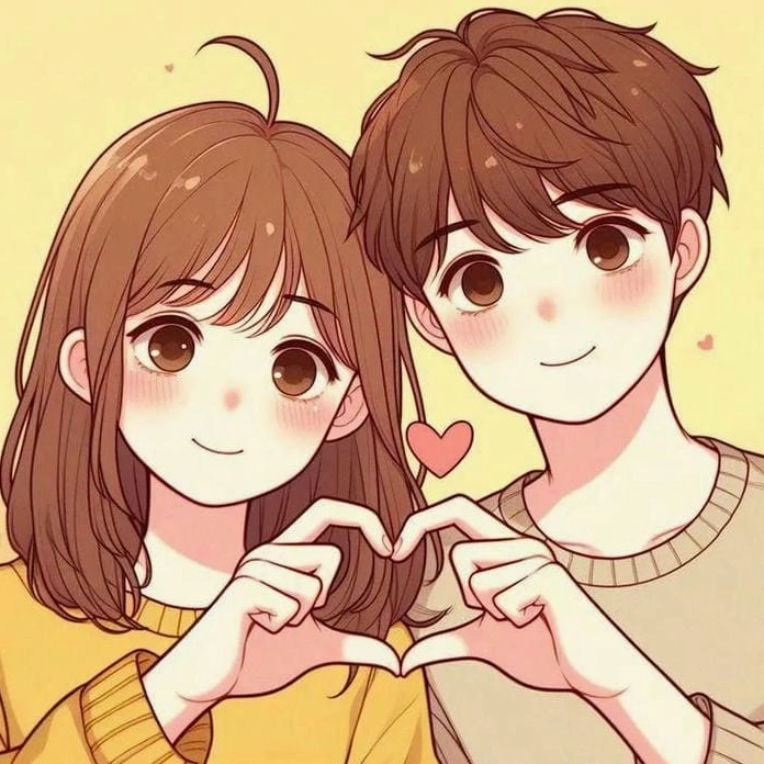 Tải về ngay hình chibi cặp đôi dễ thương cực yêu