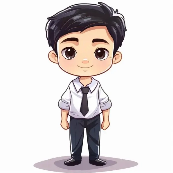 Tải về ngay hình chibi học sinh dễ thương đầy màu sắc