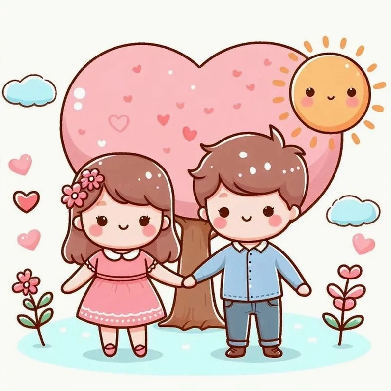 Tận hưởng trọn bộ chibi cute cặp đôi siêu dễ thương