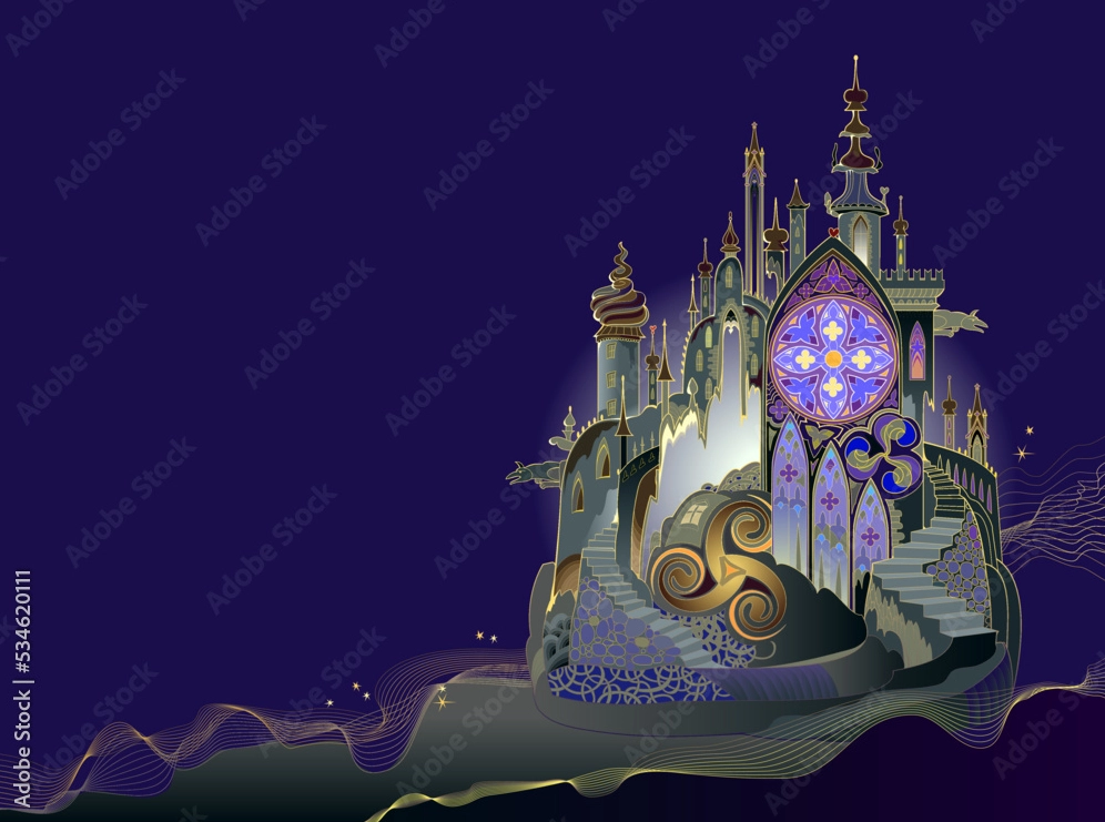 Thành phố kiến trúc cổ đại trong anime