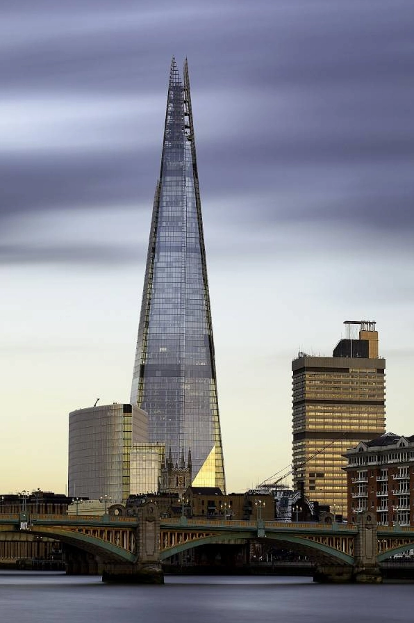 The Shard tòa nhà chọc trời từng gây sốt ở châu Âu với hình dáng như mảnh vỡ thủy tinh