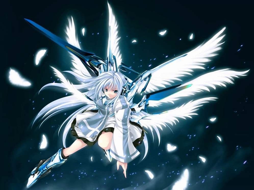 thiên thần anime ngầu