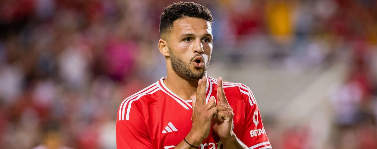 Tiền đạo Goncalo Ramos trong màu áo câu lạc bộ