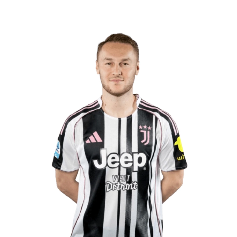 Tiền vệ Teun Koopmeiners trong màu áo câu lạc bộ Juventus tại giải vô địch quốc gia Ý