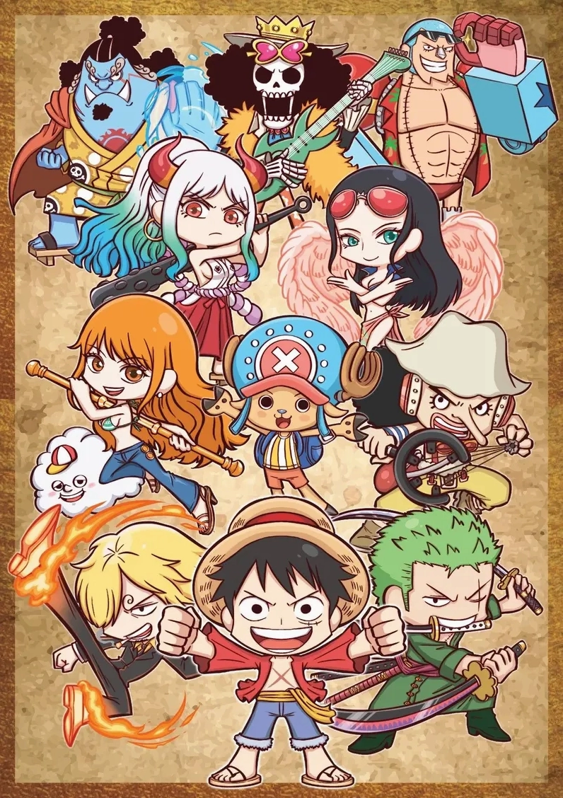 Tìm ngay ảnh one piece chibi cute siêu xinh