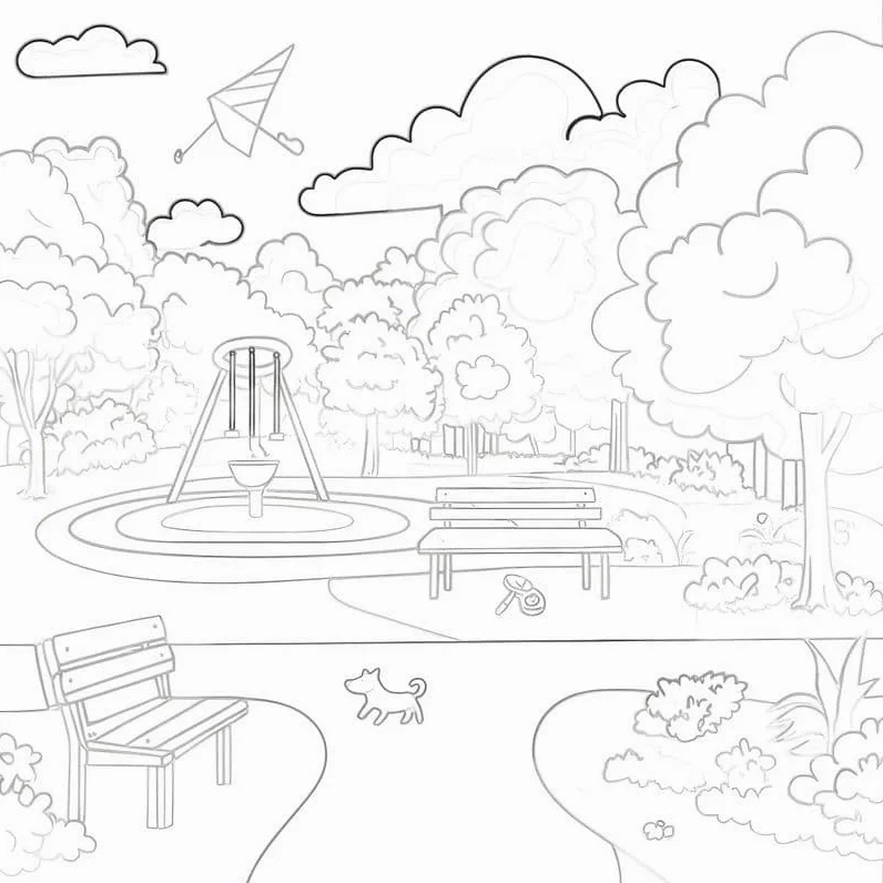 tô màu bãi biển thơ mộng